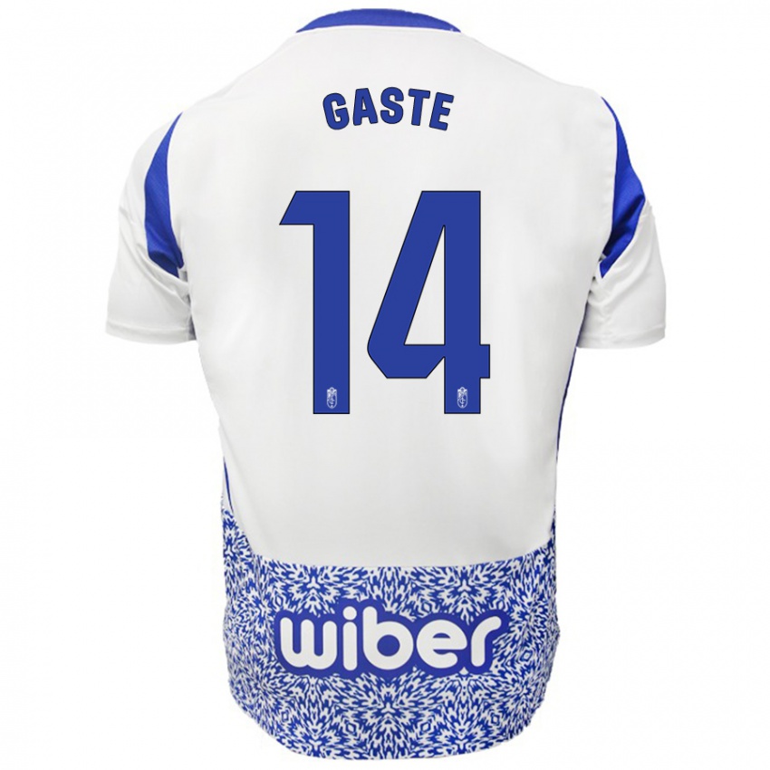 Homem Camisola Gaste #14 Azul Branco Alternativa 2024/25 Camisa Brasil