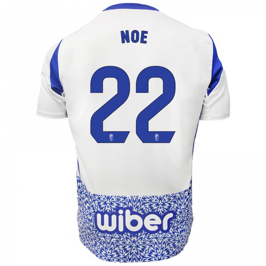 Homem Camisola Noe #22 Azul Branco Alternativa 2024/25 Camisa Brasil