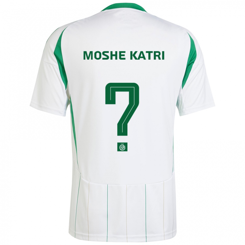 Homem Camisola Roy Moshe Katri #0 Verde Branco Alternativa 2024/25 Camisa Brasil