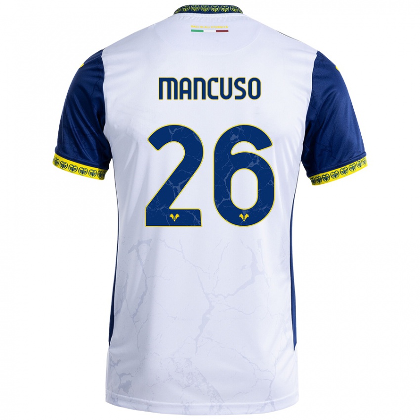 Homem Camisola Giulia Mancuso #26 Azul Branco Alternativa 2024/25 Camisa Brasil