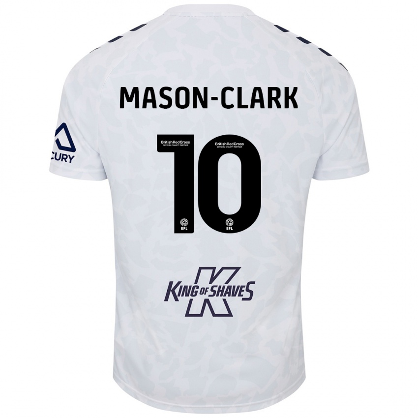 Homem Camisola Ephron Mason-Clark #10 Branco Alternativa 2024/25 Camisa Brasil