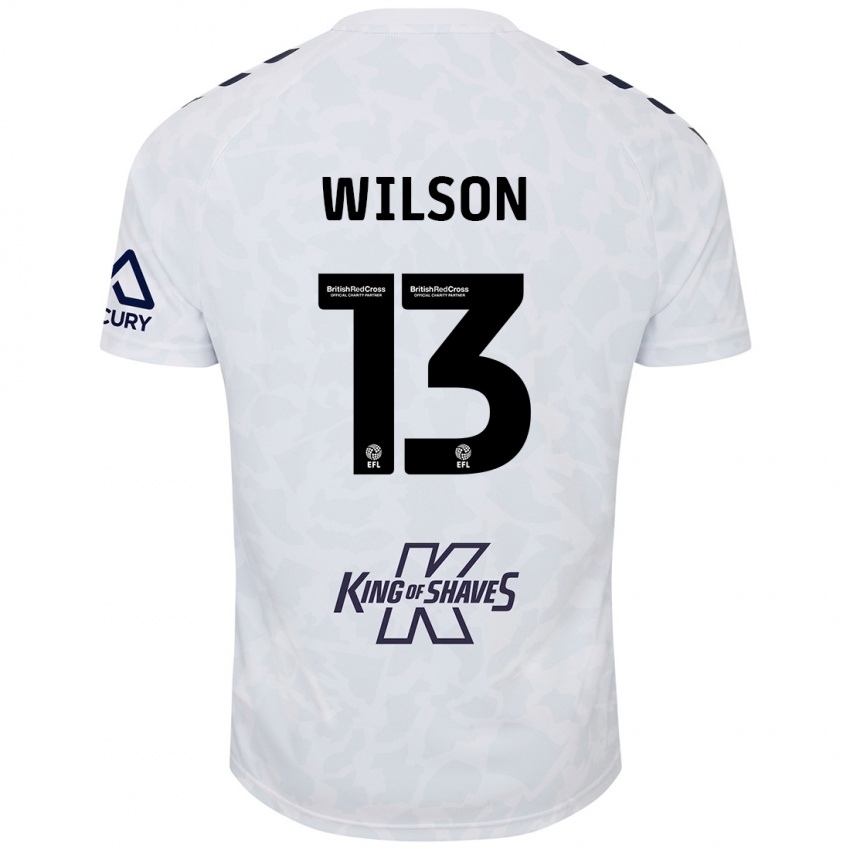 Homem Camisola Ben Wilson #13 Branco Alternativa 2024/25 Camisa Brasil