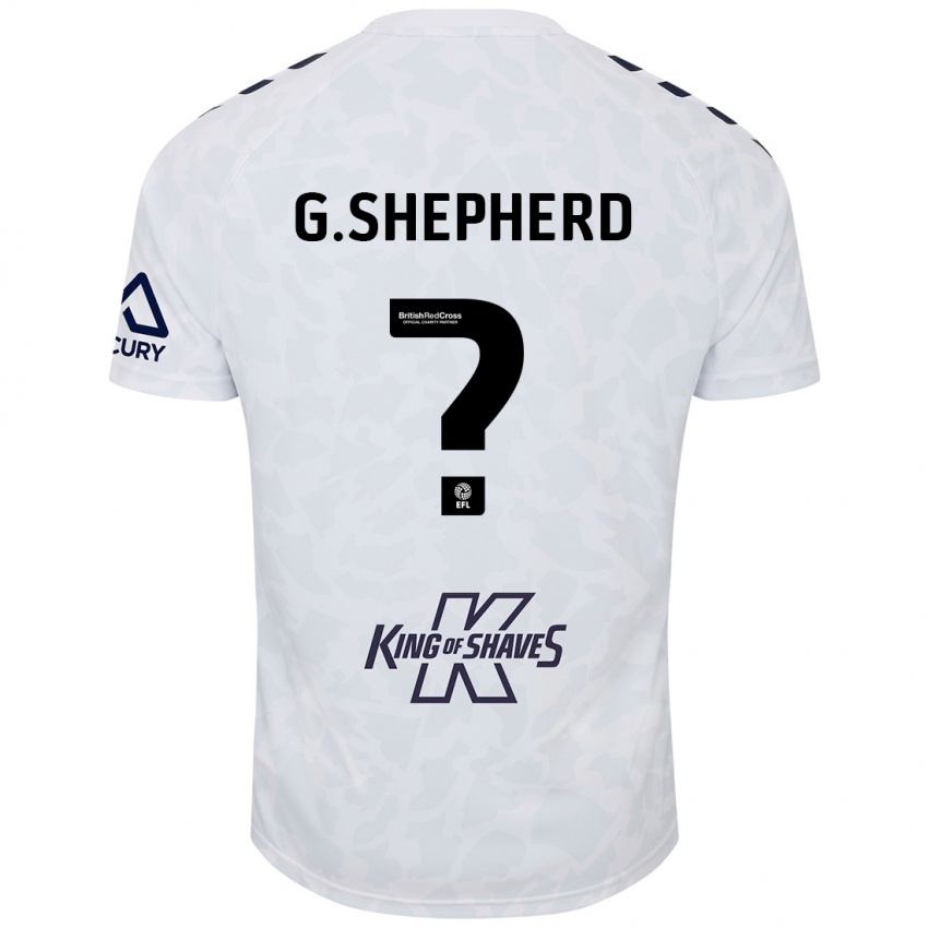 Homem Camisola George Shepherd #0 Branco Alternativa 2024/25 Camisa Brasil