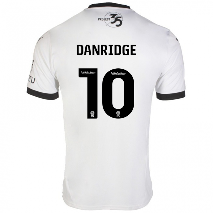 Homem Camisola Rebecca Danridge #10 Preto Branco Alternativa 2024/25 Camisa Brasil