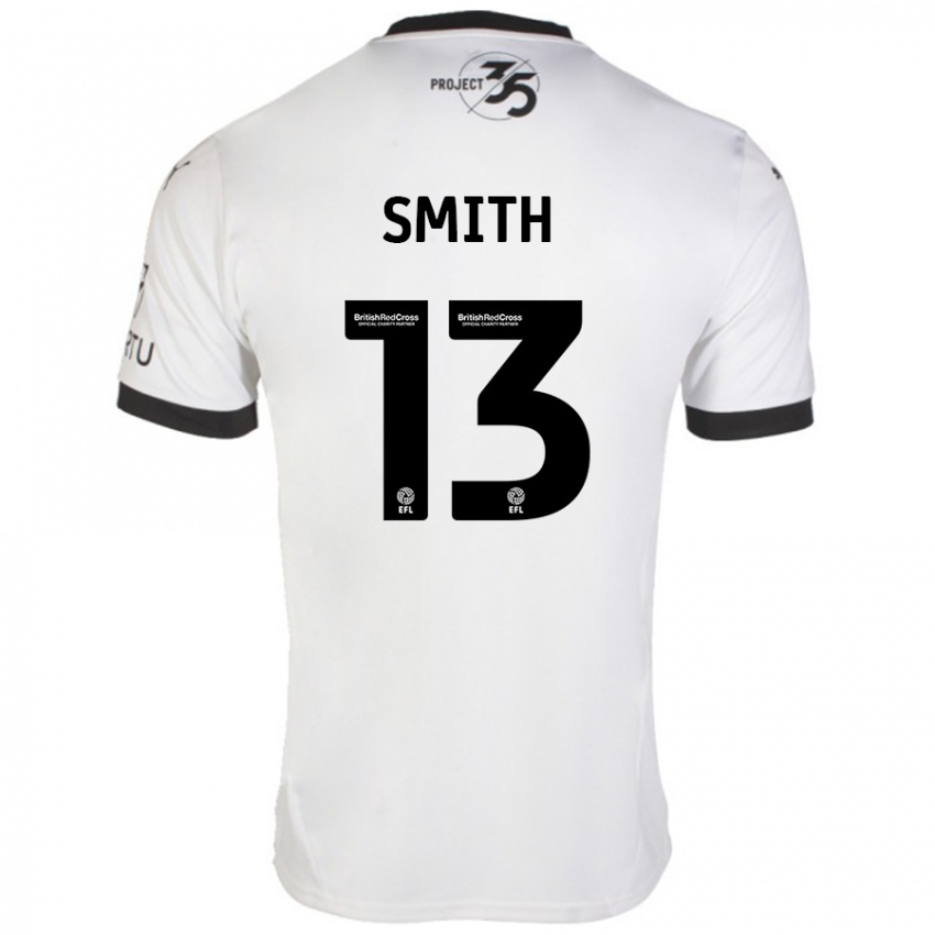 Homem Camisola Grace Smith #13 Preto Branco Alternativa 2024/25 Camisa Brasil