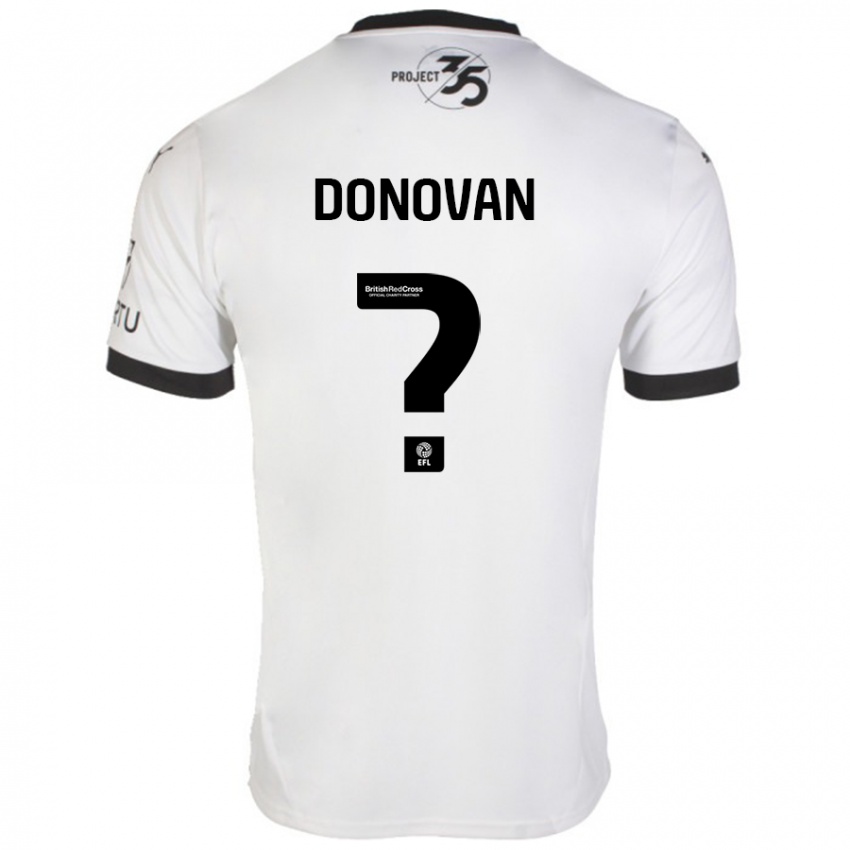 Homem Camisola Henry Donovan #0 Preto Branco Alternativa 2024/25 Camisa Brasil