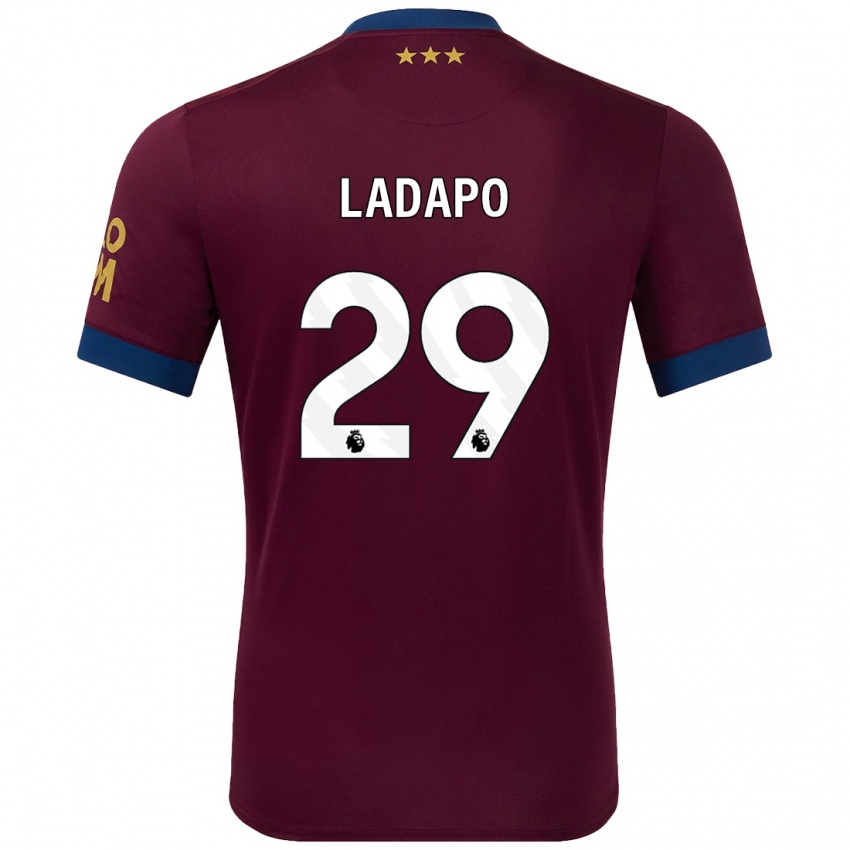 Homem Camisola Freddie Ladapo #29 Castanho Alternativa 2024/25 Camisa Brasil