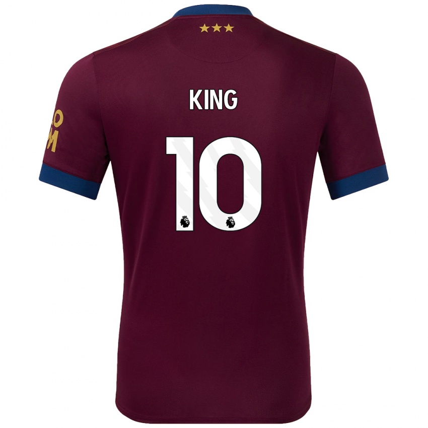 Homem Camisola Eloise King #10 Castanho Alternativa 2024/25 Camisa Brasil