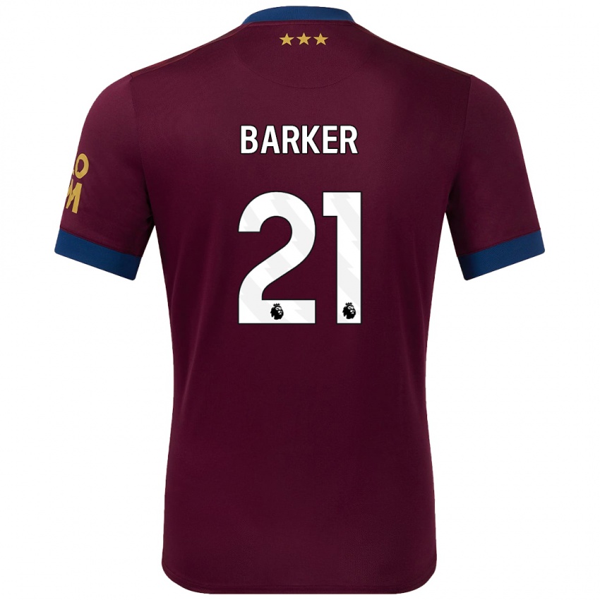 Homem Camisola Maisy Barker #21 Castanho Alternativa 2024/25 Camisa Brasil