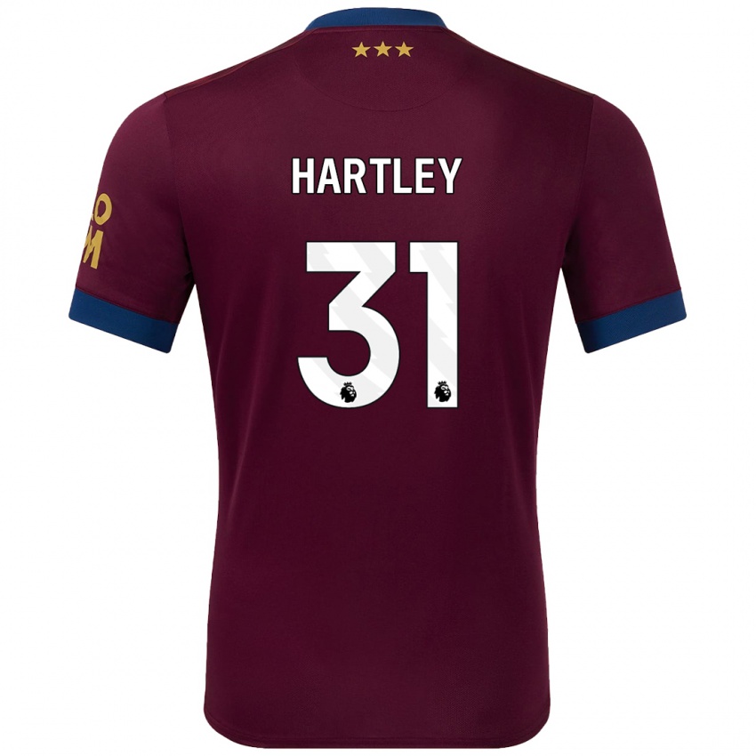 Homem Camisola Laura Hartley #31 Castanho Alternativa 2024/25 Camisa Brasil