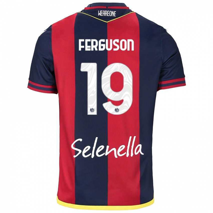 Mulher Camisola Lewis Ferguson #19 Azul Red Royal Principal 2024/25 Camisa Brasil