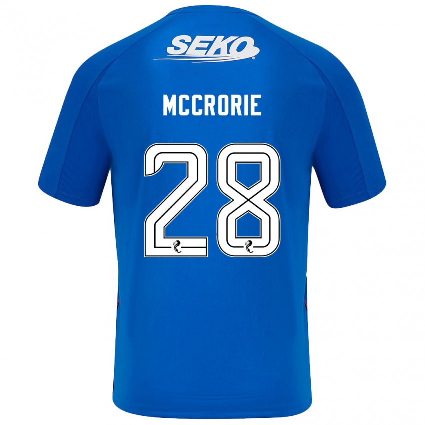 Mulher Camisola Robby Mccrorie #28 Azul Escuro Principal 2024/25 Camisa Brasil