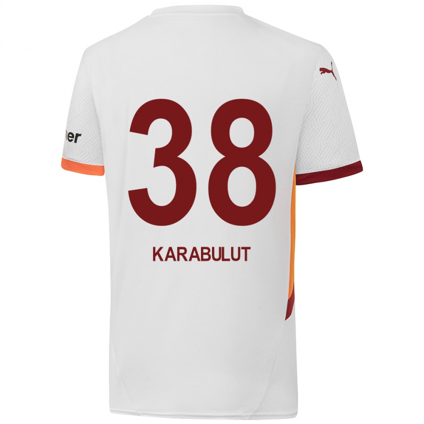 Mulher Camisola Arzu Karabulut #38 Branco Amarelo Vermelho Alternativa 2024/25 Camisa Brasil