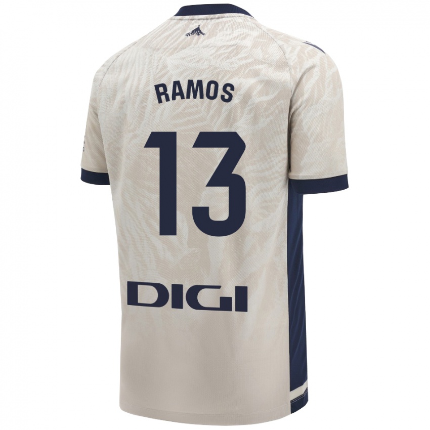 Mulher Camisola Darío Ramos #13 Cinza Leve Alternativa 2024/25 Camisa Brasil