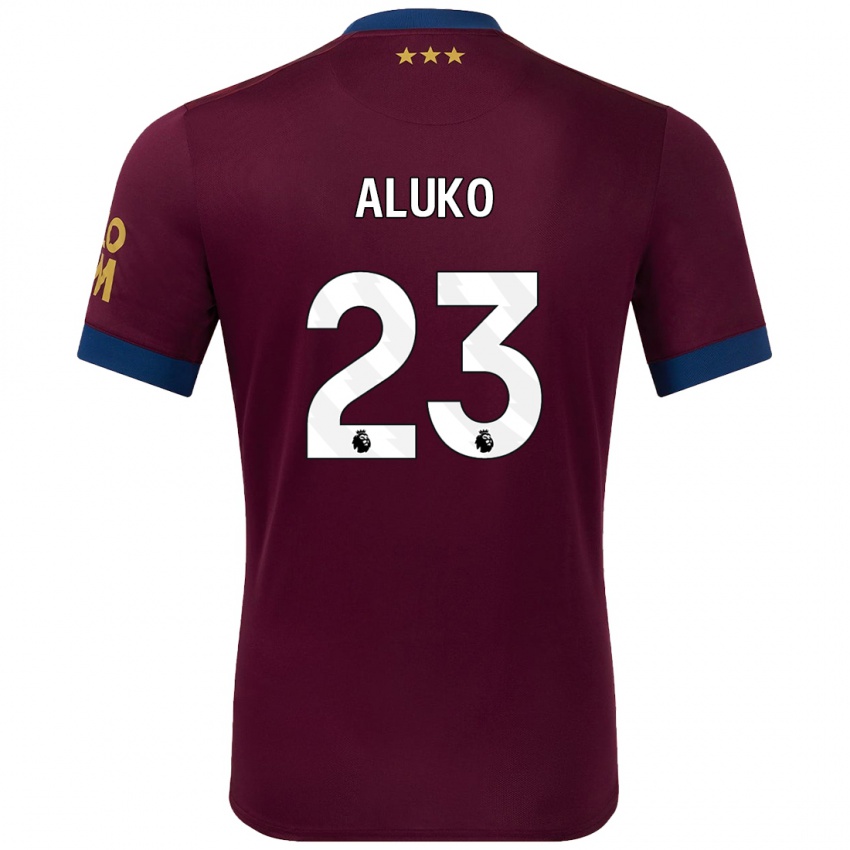 Mulher Camisola Sone Aluko #23 Castanho Alternativa 2024/25 Camisa Brasil