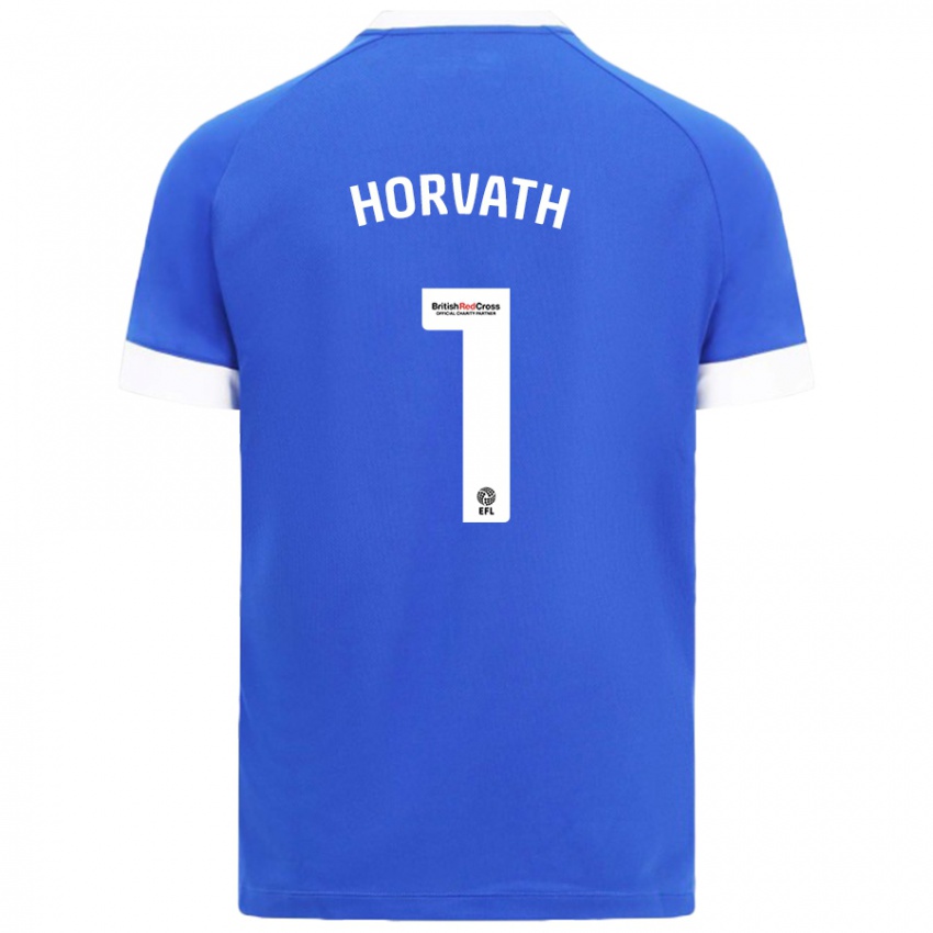 Criança Camisola Ethan Horvath #1 Céu Azul Principal 2024/25 Camisa Brasil