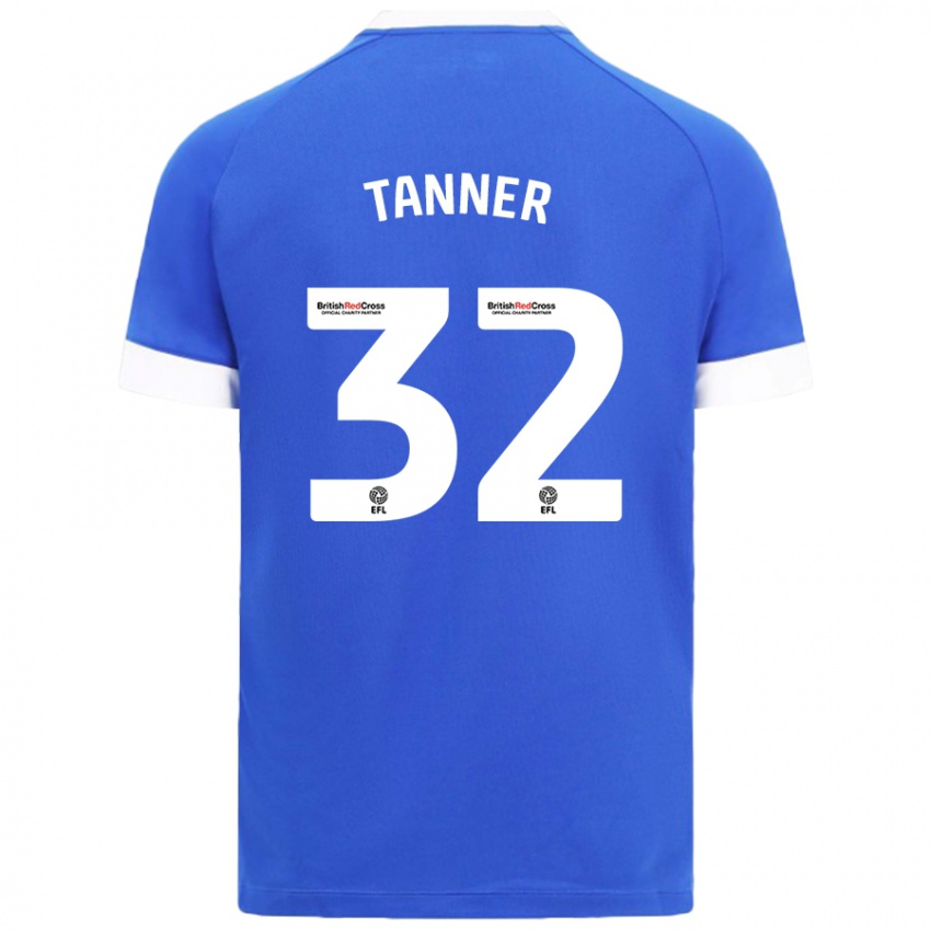 Criança Camisola Ollie Tanner #32 Céu Azul Principal 2024/25 Camisa Brasil