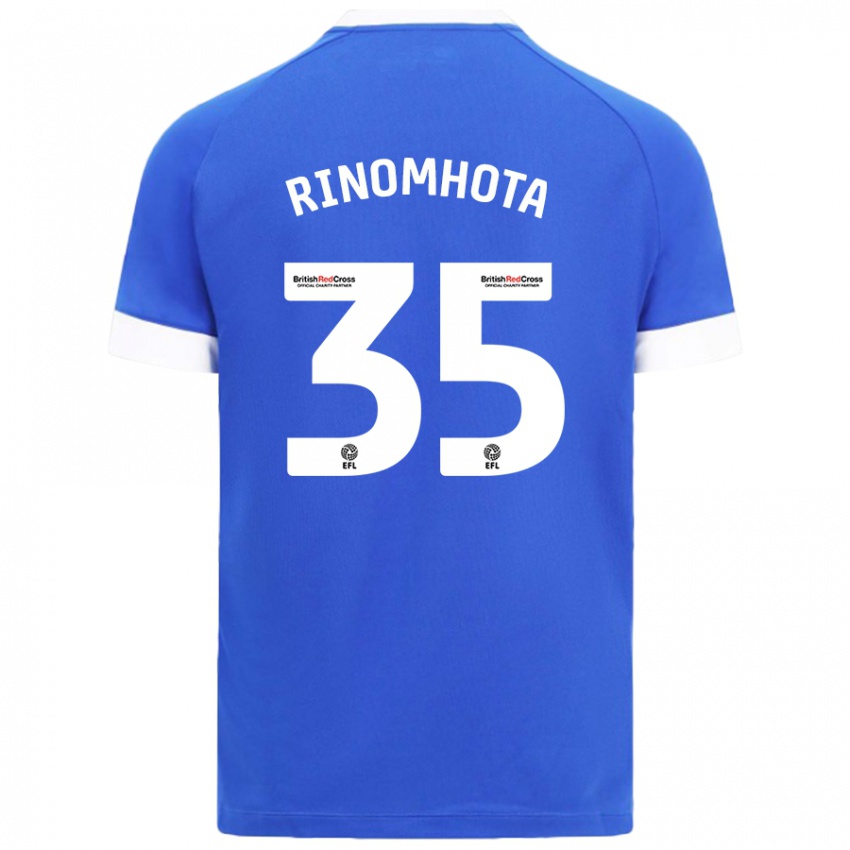 Criança Camisola Andy Rinomhota #35 Céu Azul Principal 2024/25 Camisa Brasil