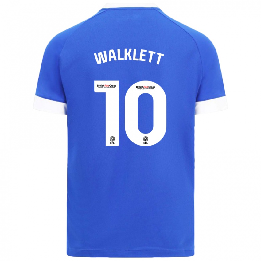 Criança Camisola Kerry Walklett #10 Céu Azul Principal 2024/25 Camisa Brasil