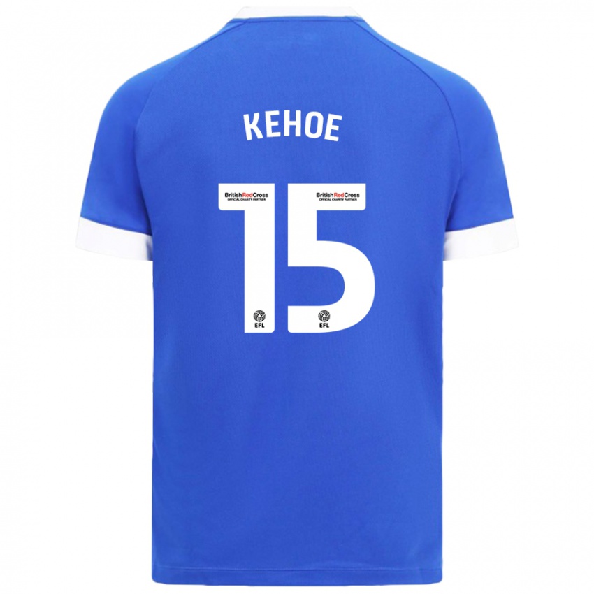 Criança Camisola Molly Kehoe #15 Céu Azul Principal 2024/25 Camisa Brasil