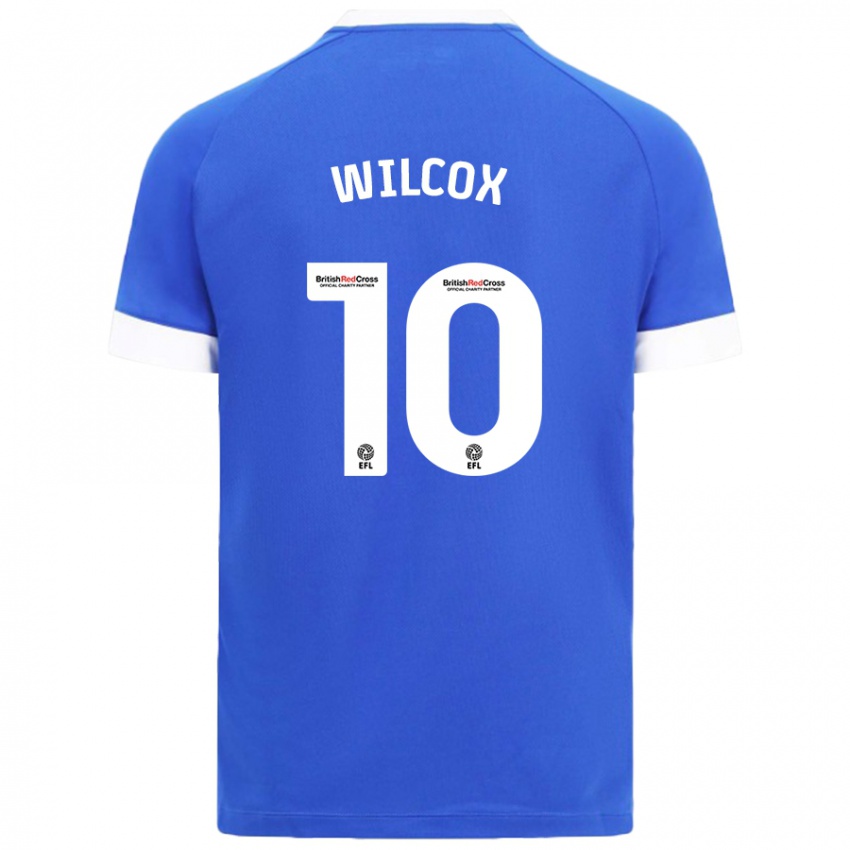 Criança Camisola Danielle Wilcox #10 Céu Azul Principal 2024/25 Camisa Brasil