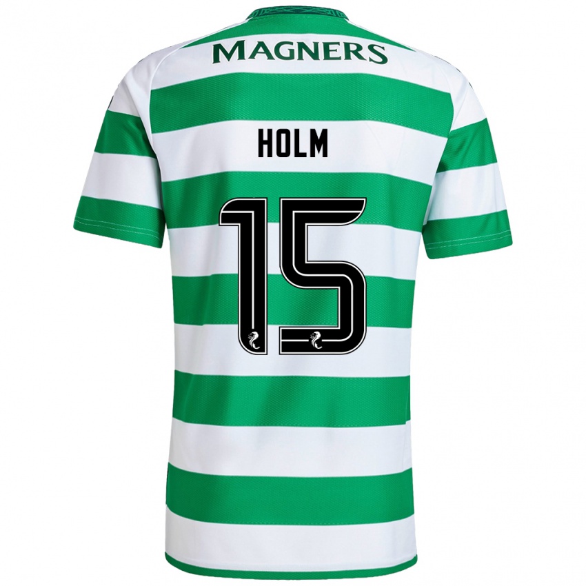 Criança Camisola Odin Thiago Holm #15 Branco Verde Principal 2024/25 Camisa Brasil