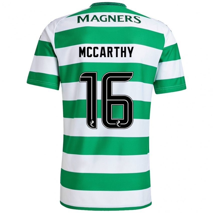 Criança Camisola James Mccarthy #16 Branco Verde Principal 2024/25 Camisa Brasil