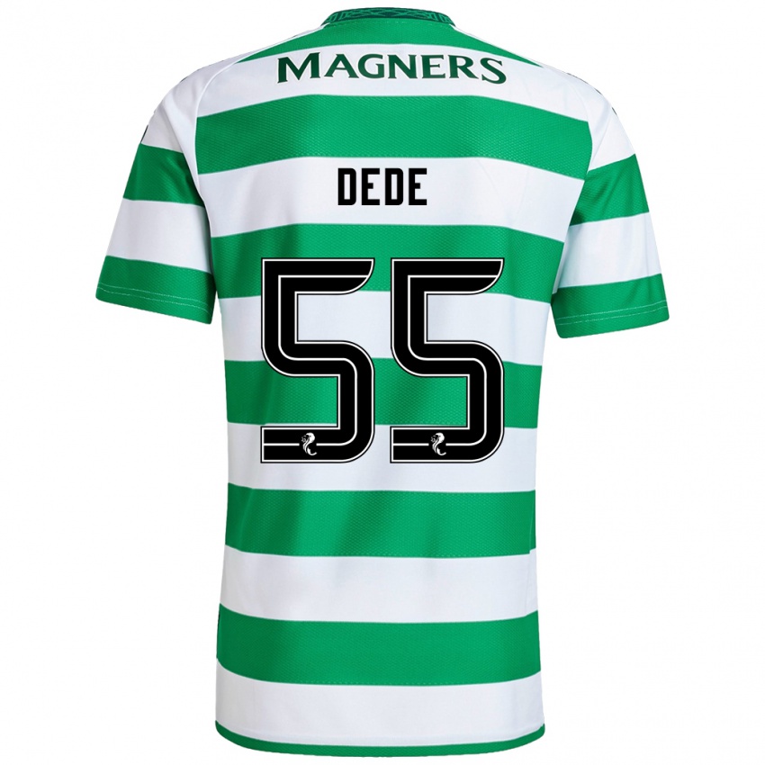 Criança Camisola Josh Dede #55 Branco Verde Principal 2024/25 Camisa Brasil