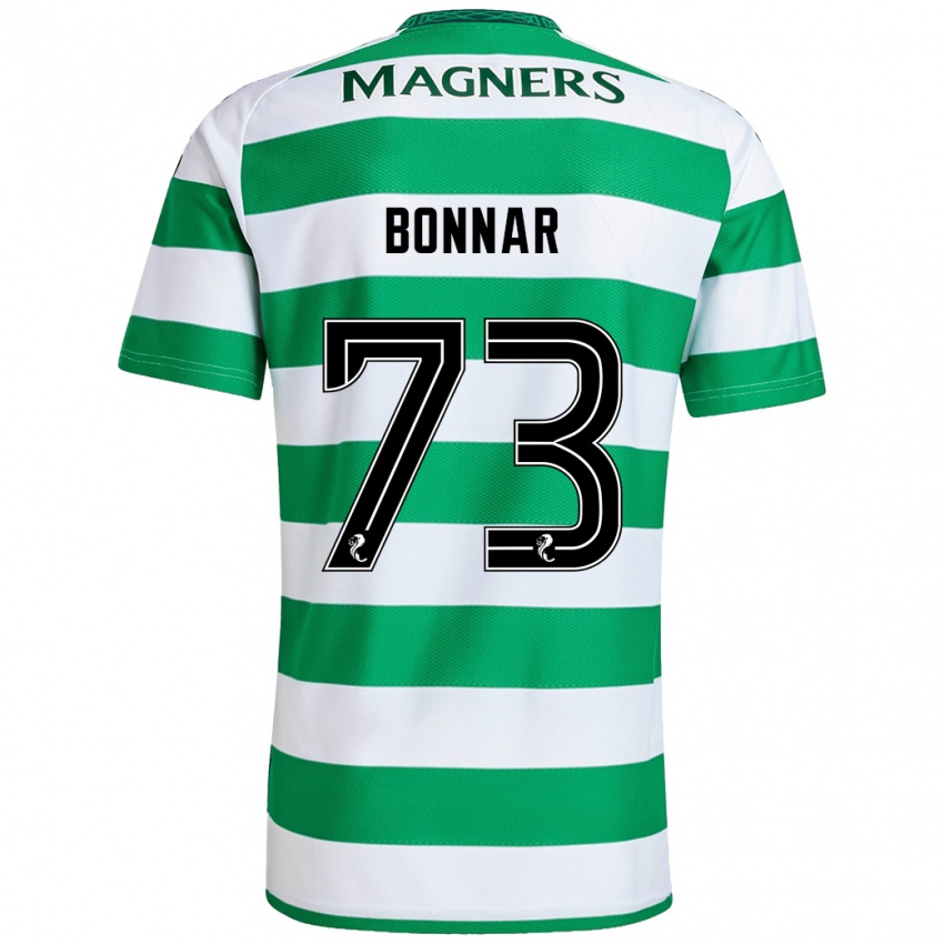 Criança Camisola Jude Bonnar #73 Branco Verde Principal 2024/25 Camisa Brasil