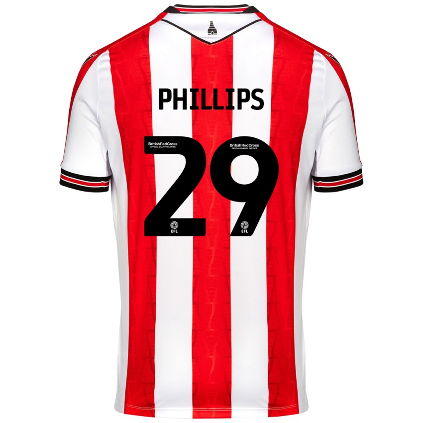 Criança Camisola D'margio Wright-Phillips #29 Vermelho Branco Principal 2024/25 Camisa Brasil