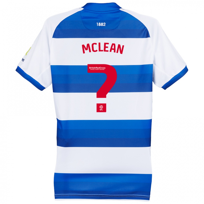 Criança Camisola Mason Mclean #0 Azul Branco Principal 2024/25 Camisa Brasil