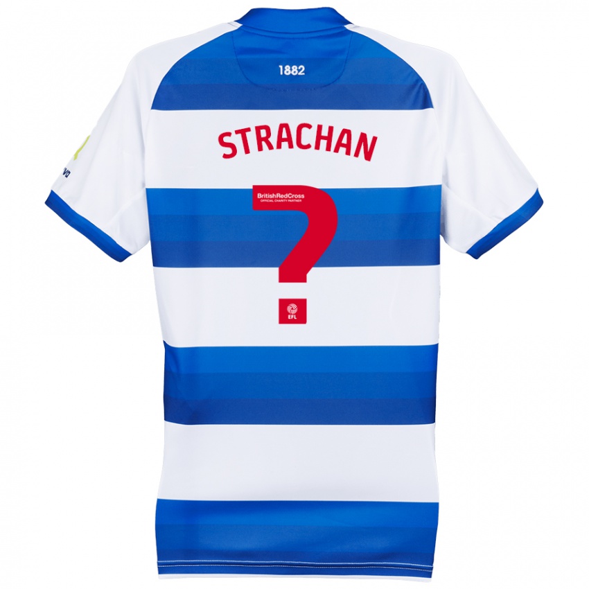 Criança Camisola Lorenzo Strachan #0 Azul Branco Principal 2024/25 Camisa Brasil