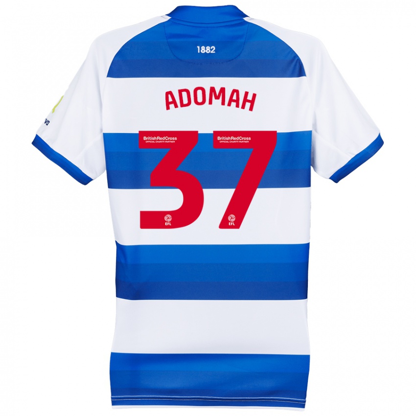 Criança Camisola Albert Adomah #37 Azul Branco Principal 2024/25 Camisa Brasil