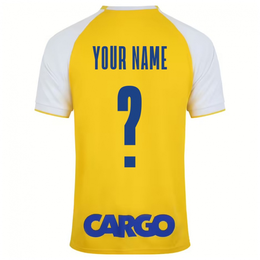 Criança Camisola Seu Nome #0 Branco Amarelo Principal 2024/25 Camisa Brasil