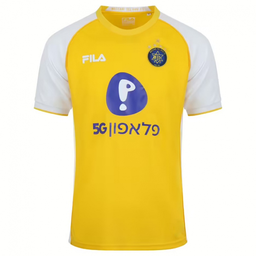 Criança Camisola Tyrese Asante #6 Branco Amarelo Principal 2024/25 Camisa Brasil