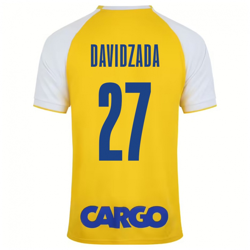 Criança Camisola Ofir Davidzada #27 Branco Amarelo Principal 2024/25 Camisa Brasil