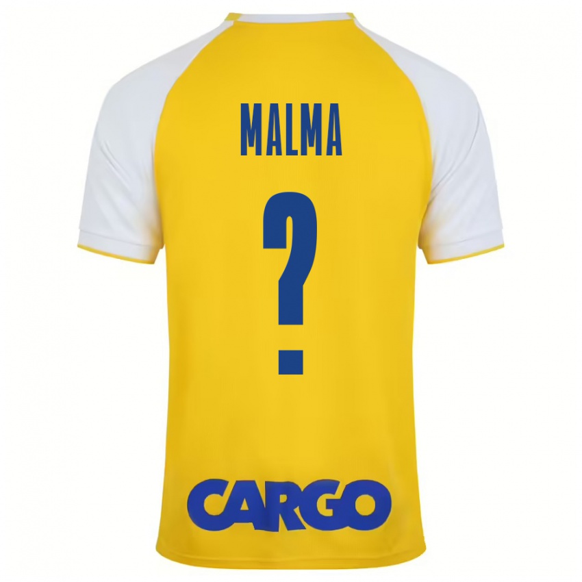 Criança Camisola Itay Malma #0 Branco Amarelo Principal 2024/25 Camisa Brasil