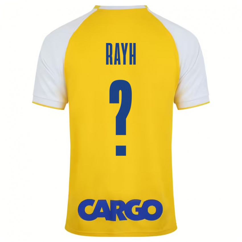 Criança Camisola Guy Rayh #0 Branco Amarelo Principal 2024/25 Camisa Brasil