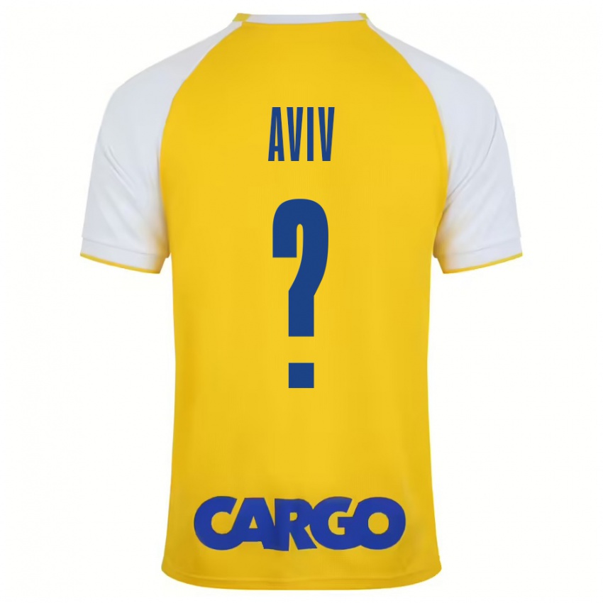 Criança Camisola Yoyo Aviv #0 Branco Amarelo Principal 2024/25 Camisa Brasil