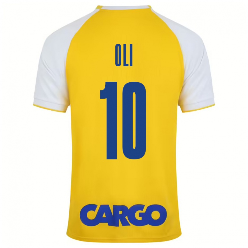 Criança Camisola Ido Oli #10 Branco Amarelo Principal 2024/25 Camisa Brasil