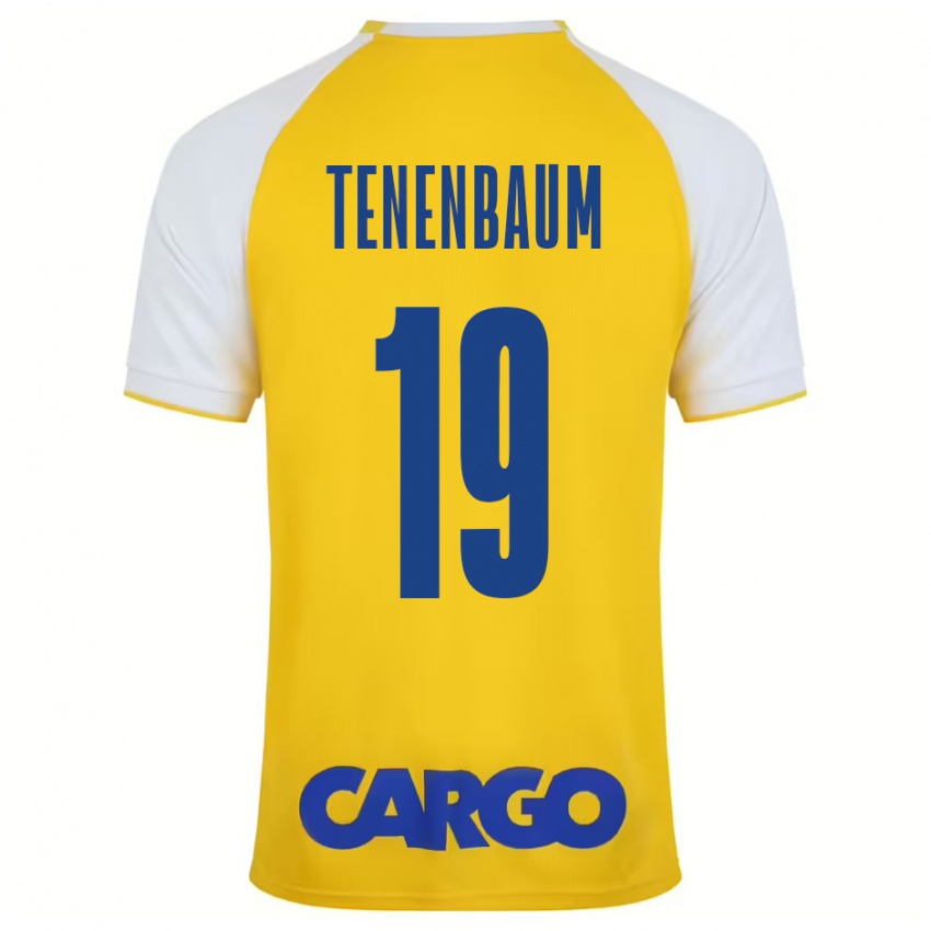 Criança Camisola Daniel Tenenbaum #19 Branco Amarelo Principal 2024/25 Camisa Brasil