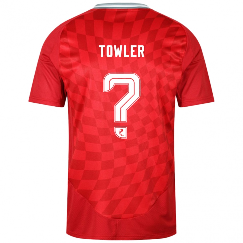 Criança Camisola Evan Towler #0 Vermelho Principal 2024/25 Camisa Brasil