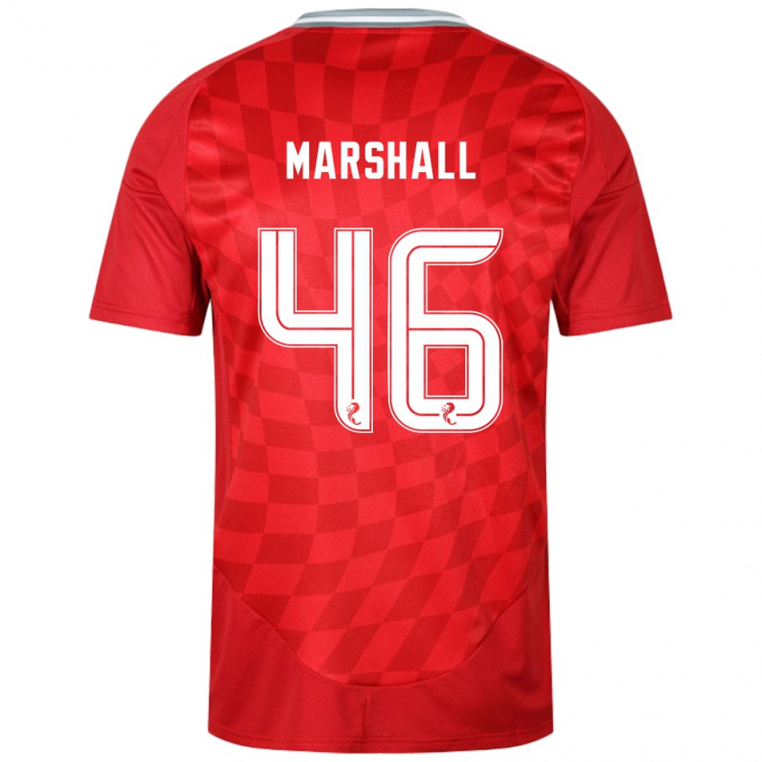 Criança Camisola Findlay Marshall #46 Vermelho Principal 2024/25 Camisa Brasil