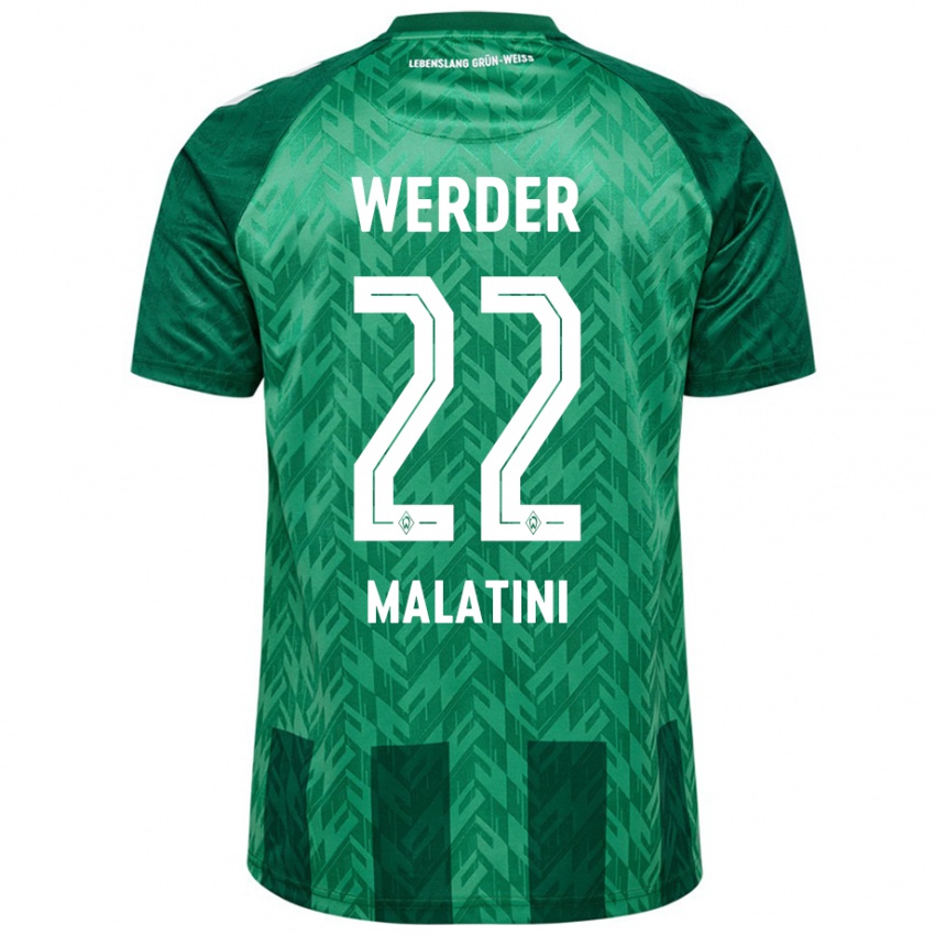 Criança Camisola Julián Malatini #22 Verde Principal 2024/25 Camisa Brasil