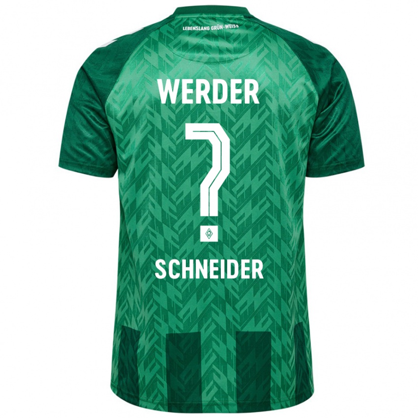 Criança Camisola Dieter Schneider #0 Verde Principal 2024/25 Camisa Brasil