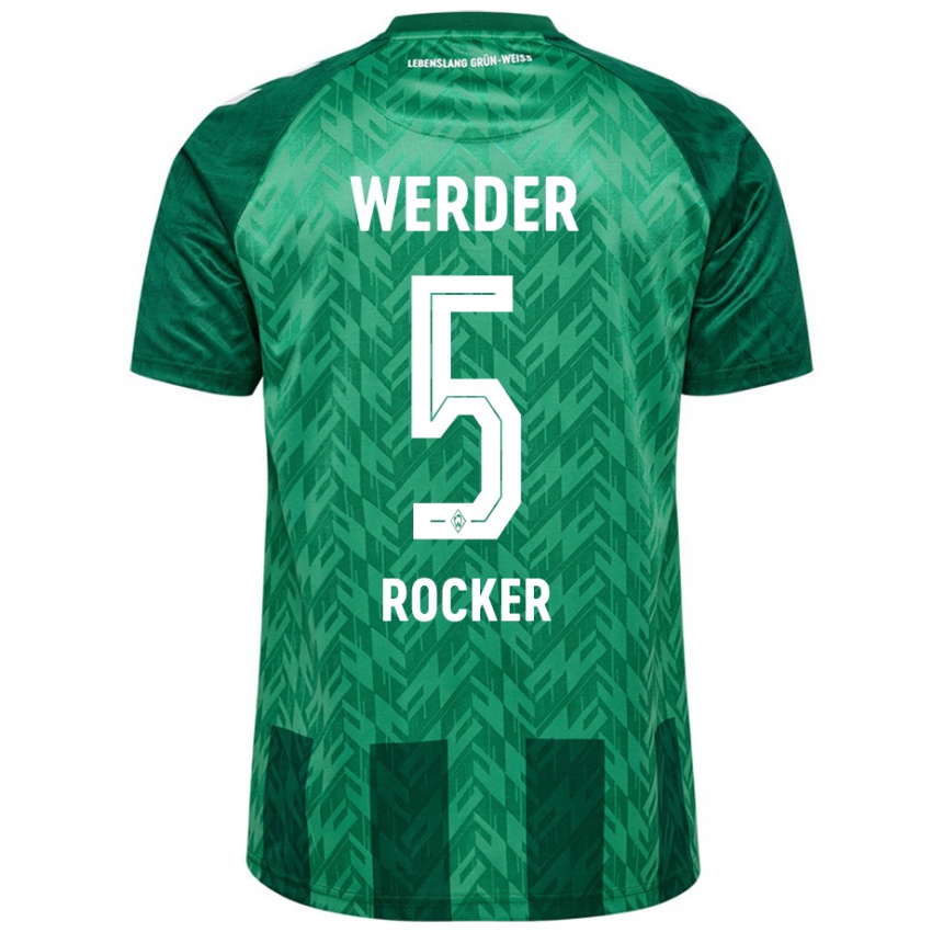 Criança Camisola Cimo Röcker #5 Verde Principal 2024/25 Camisa Brasil