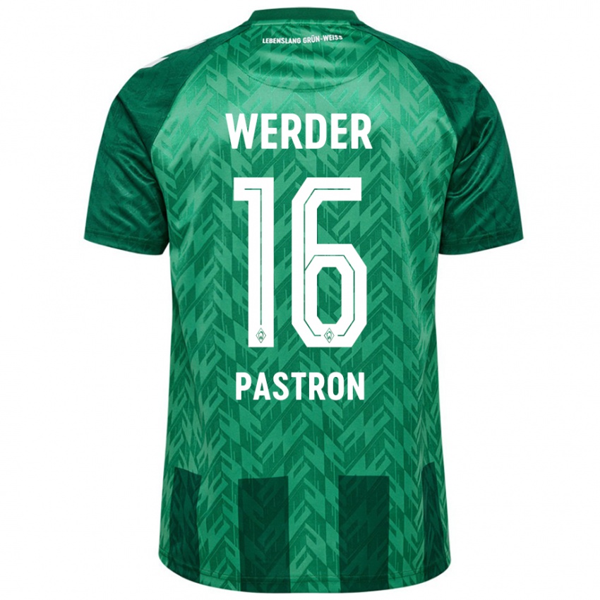 Criança Camisola Alvin Pastron #16 Verde Principal 2024/25 Camisa Brasil