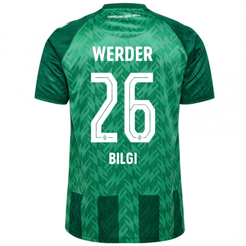 Criança Camisola Süleyman Bilgi #26 Verde Principal 2024/25 Camisa Brasil