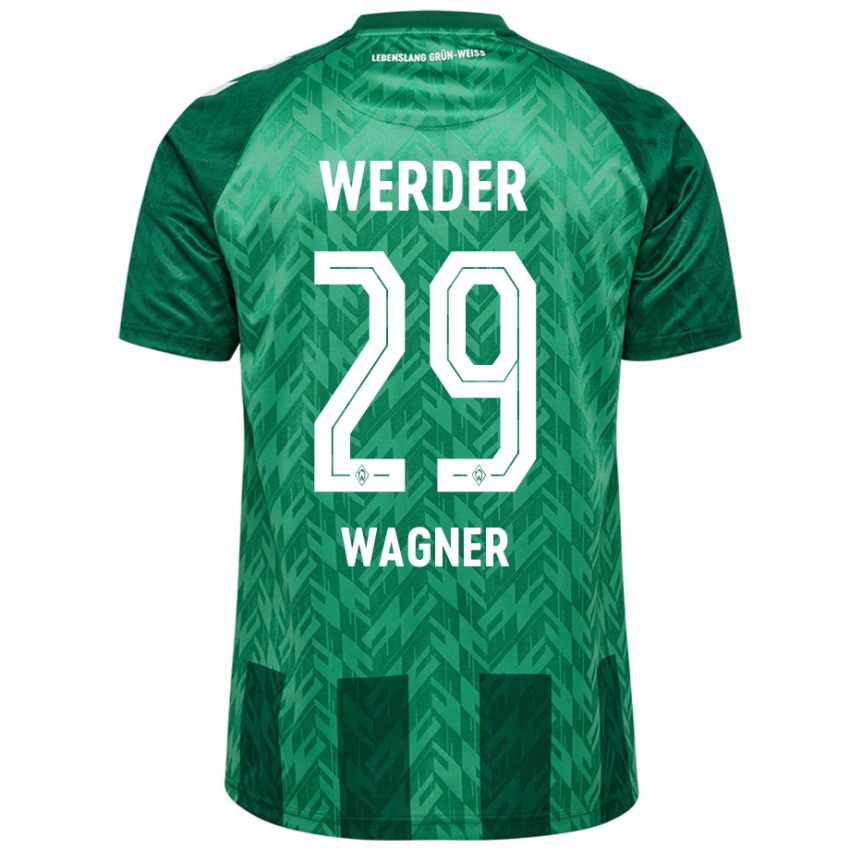 Criança Camisola Paul Wagner #29 Verde Principal 2024/25 Camisa Brasil