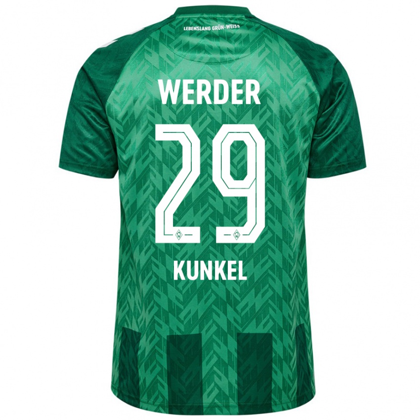 Criança Camisola Melina Kunkel #29 Verde Principal 2024/25 Camisa Brasil